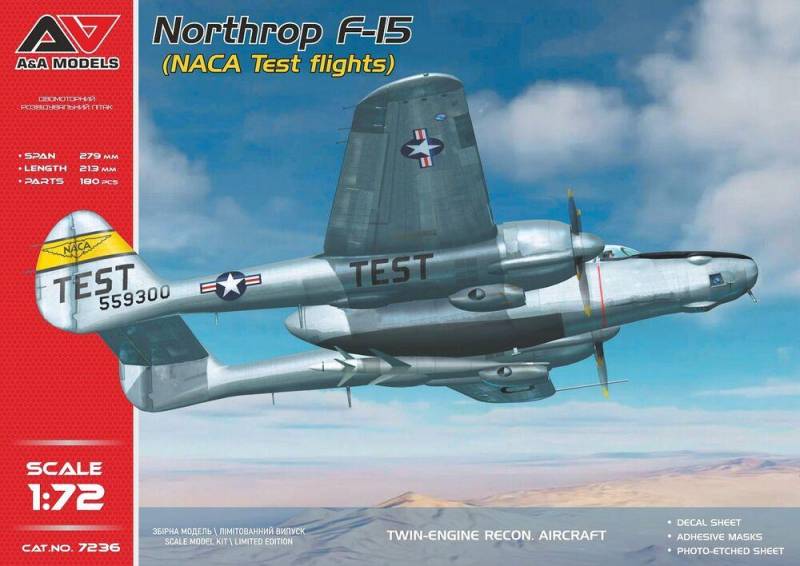 F-15A Reporter (NACA Test flights) von A&A Models
