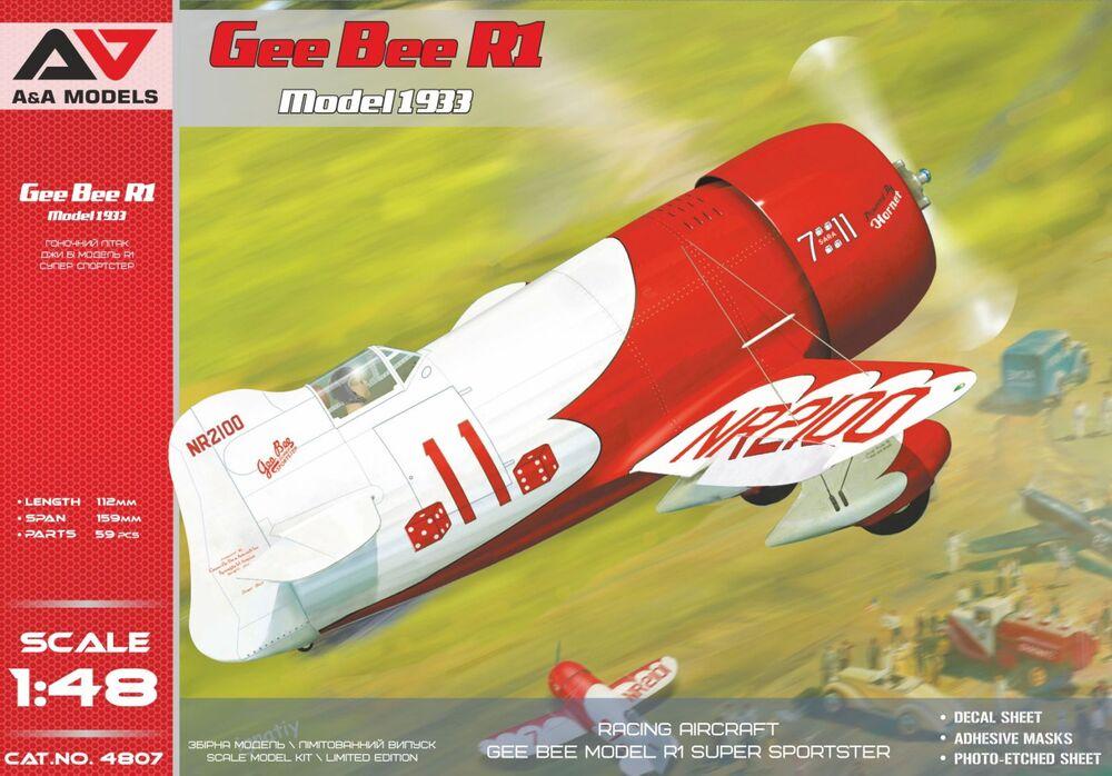 Gee Bee R1 racing aircraft ( 1933 ver.) von A&A Models