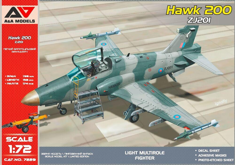 Hawk 200 (reg No ZJ201) von A&A Models