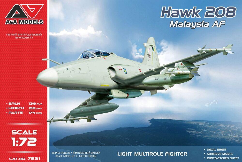 Hawk 208 light fighter (MAL) von A&A Models