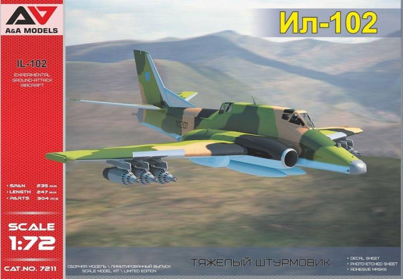 IL-102 Ground-attack aircraft IL-102 Ground-attack aircraft von A&A Models