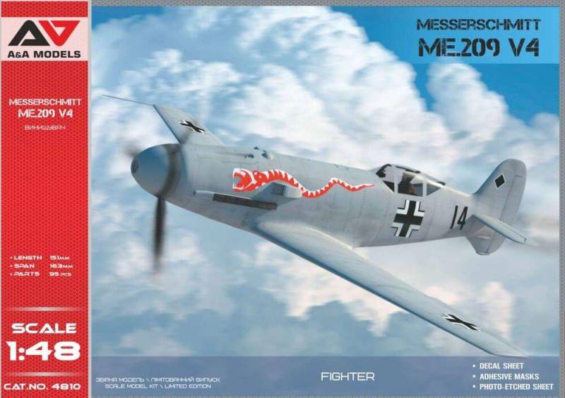 Me.209 V4 high-speed prototype Me.209 V4 high-speed prototype von A&A Models