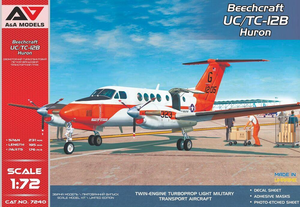 UC/TC-12B Huronturboprop aircraft (Military ver.) von A&A Models