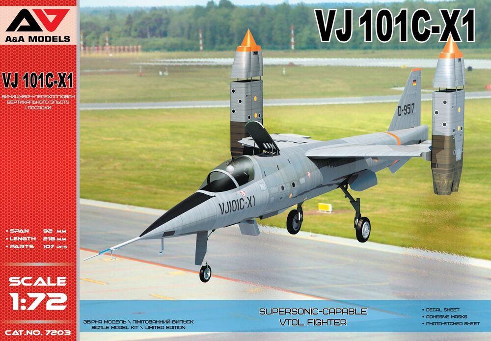 VJ 101C-X1 Supersonic-capable VTOL fighter VJ 101C-X1 Supersonic-capable VTOL fighter von A&A Models