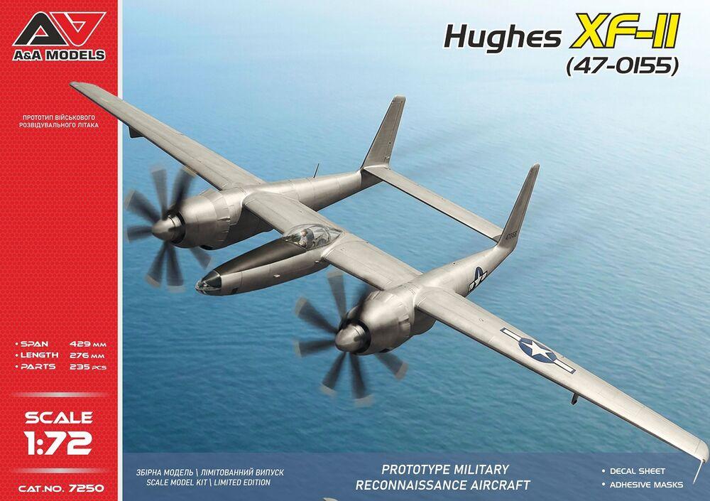 XF-11 experim.recon.aircraft (#47-0155) von A&A Models