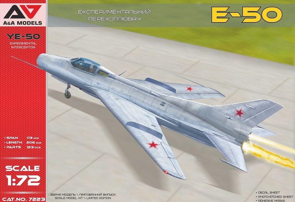 Ye-50 exp.interceptor with rocket engine Ye-50 exp.interceptor with rocket engine von A&A Models