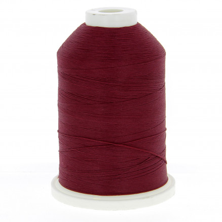BSG Flock 40 Overlockfaden Texturiert 0122 Bordeaux - 1500m von A&E Thread