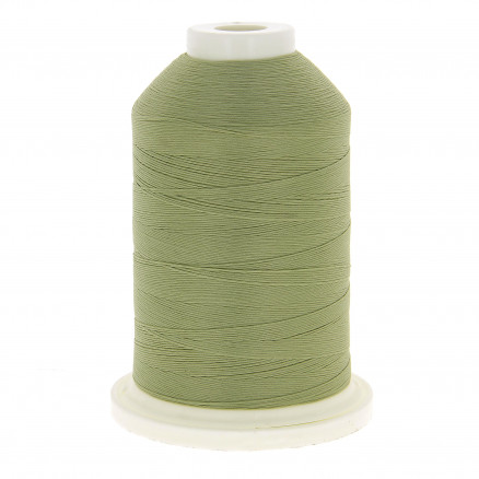 BSG Flock 40 Overlockfaden Texturiert 1129 Dunkel Pistaziengrün - 1500m von A&E Thread