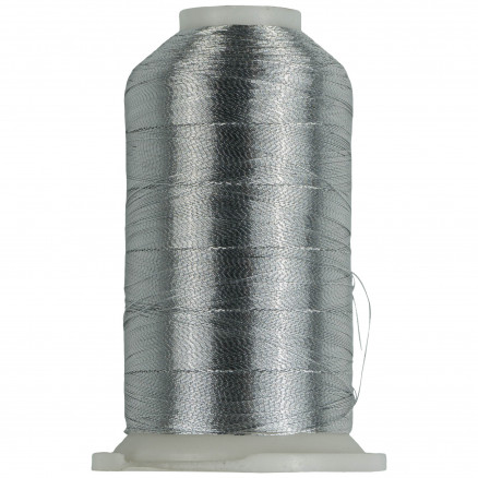 BSG Metallgarn Silber - 1000m von A&E Thread