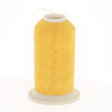 BSG Polyester-Stickgarn 120 52005 Gelb - 1000m von A&E Thread