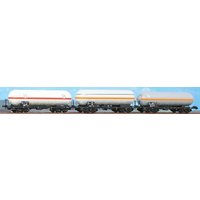 A.C.M.E. 45094 H0 3-teilges Kesselwagen-Set Typ Zagkk, GRV/HIMONT/NCV, Ep. IV-V von A.C.M.E.