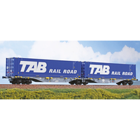 A.C.M.E. AC40497 H0 Containerwagen 90‘ Typ Sggmrss "TAB Rail Road", Ermewa, Ep. VI A.C.M.E. AC40497 H0 Containerwagen 90‘ Typ Sggmrss "TAB Rail Road", Ermewa, Ep. VI von A.C.M.E.
