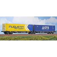 A.C.M.E. AC40498 H0 Containerwagen Typ Sggmrss 90 "Augustin Network" und "GTS", GTS Rail, Ep. VI A.C.M.E. AC40498 H0 Containerwagen Typ Sggmrss 90 "Augustin Network" und "GTS", GTS Rail, Ep. VI von A.C.M.E.