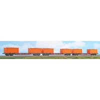 A.C.M.E. AC45150 H0 3-teiliges Set 1 Containerwagen Sgns 60 TOUAX, PRIVAT, Ep. V-VI A.C.M.E. AC45150 H0 3-teiliges Set 1 Containerwagen Sgns 60 TOUAX, PRIVAT, Ep. V-VI von A.C.M.E.