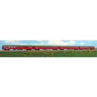 A.C.M.E. AC55283 H0 4-teiliges Set Personenwagen Skiløberen, DSB, Ep. V A.C.M.E. AC55283 H0 4-teiliges Set Personenwagen Skiløberen, DSB, Ep. V von A.C.M.E.