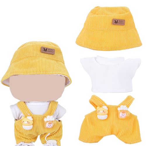 17 cm Puppenkleidung, Puppen Outfit Set, Niedliches DIY Outfit für 17 cm Plüschpuppen der Generation 1/2/3 (QXTZ02) von A.S.Marelis