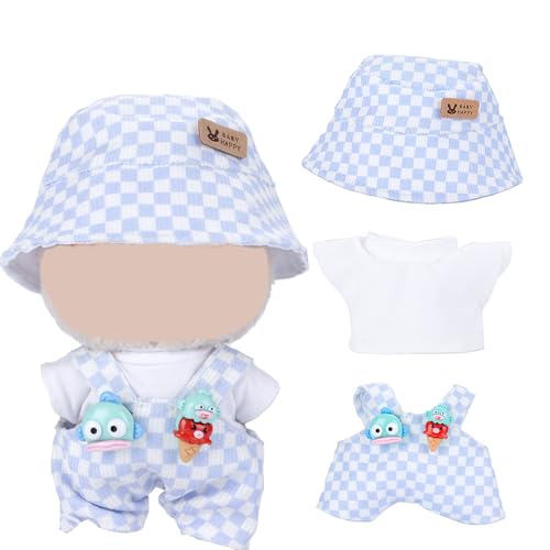 17 cm Puppenkleidung, Puppen Outfit Set, Niedliches DIY Outfit für 17 cm Plüschpuppen der Generation 1/2/3 (QXTZ03) von A.S.Marelis