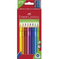 FABER-CASTELL Buntstifte Jumbo mit Spitzer 10 Stück Kartonetui FABER-CASTELL Buntstifte Jumbo mit Spitzer 10 Stück Kartonetui von A.W. Faber-Castell
