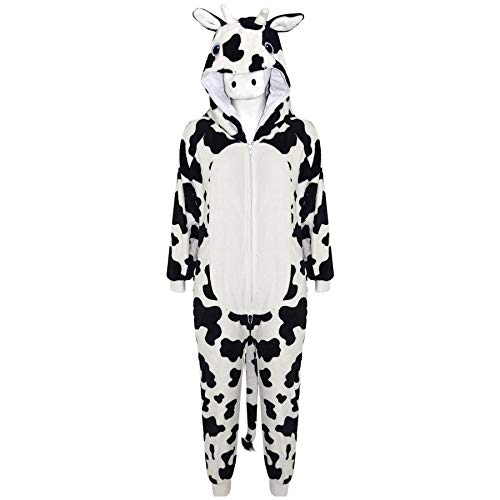 Kinder Einteiler, weich, flauschig, diverse Tier-Motive, Affe/Gorilla/Leopard/Schädel/Tarnfarben/Wolf von A2Z 4 Kids