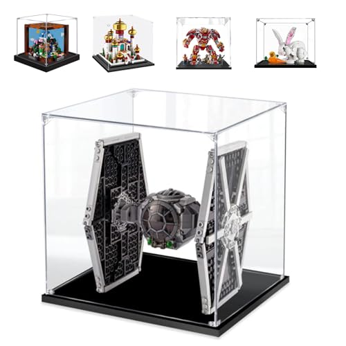 AAABOX 20x20x20cm 3mm Dick Acryl Vitrine für Lego Creative Workbench 21265 Imperial TIE Fighter 75300 Anti Hawk Armor 76247 und 31133 40613,Transparente Würfel Schaukasten Staubdichte Display Case AAABOX 20x20x20cm 3mm Dick Acryl Vitrine für Lego Creative Workbench 21265 Imperial TIE Fighter 75300 Anti Hawk Armor 76247 und 31133 40613,Transparente Würfel Schaukasten Staubdichte Display Case von AAABOX