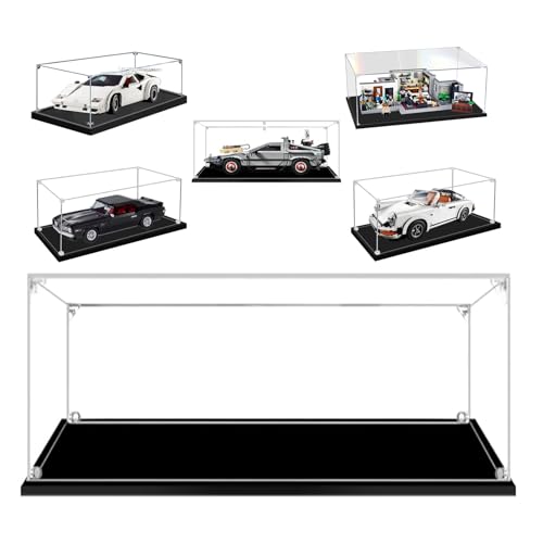 AAABOX 40x25x15cm 3mm Dick Acryl Vitrine Schaukasten für Lego Modellauto 1/12 Delorean DMC-12 10300 Porsche 911 Turb 10295 Porsche-GT4 42176 und 10291 76237 42123 60289 60347 AAABOX 40x25x15cm 3mm Dick Acryl Vitrine Schaukasten für Lego Modellauto 1/12 Delorean DMC-12 10300 Porsche 911 Turb 10295 Porsche-GT4 42176 und 10291 76237 42123 60289 60347 von AAABOX