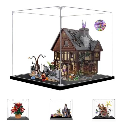 AAABOX Würfel Vitrine 30x30x30cm,3mm Dick Acryl Schaukasten für Lego Hocus Pocus 21341 und Fußball Basketball,Transparente Staubdichte Display Box für 10370 60375 75583 76261 AAABOX Würfel Vitrine 30x30x30cm,3mm Dick Acryl Schaukasten für Lego Hocus Pocus 21341 und Fußball Basketball,Transparente Staubdichte Display Box für 10370 60375 75583 76261 von AAABOX