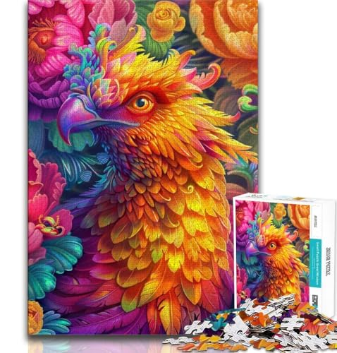 1000-teiliges Puzzle für Erwachsene und Jugendliche, Magic Phoenix, Lernspielzeug, Familienspiele, die die Liebe zwischen Paaren stärken (38x26cm) von AADSAZA