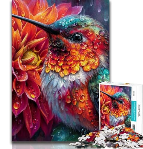 1000-teiliges Puzzle für Erwachsene und Teenager, Spatz, Spielzeug, Lernspiele, Stressabbau, tolle Geschenke und Spielzeuge (38x26cm) von AADSAZA
