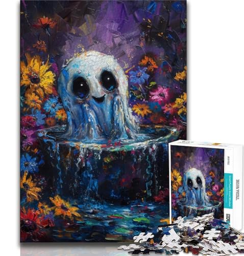 1000-teiliges Puzzle für Jugendliche und Erwachsene, Sonnenblumenseele, Spielzeug, Lernspiele, Stressabbau, tolle Geschenke und Spielzeuge (38x26cm) von AADSAZA