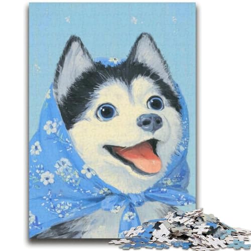 2000-teiliges Puzzle „Red Apple“ für Erwachsene und Jugendliche, anspruchsvoll zu vervollständigen, Aber unterhaltsam und humorvoll, mit passendem Poster und Quizblatt (70x100cm) von AADSAZA