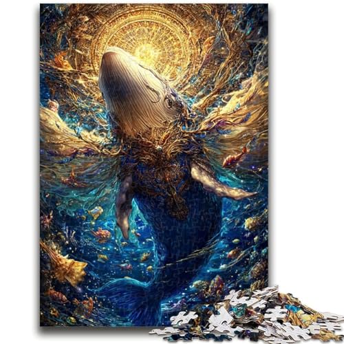 Anime-Wal-Puzzle für Erwachsene, 1000 Teile, anspruchsvoll zu vervollständigen, Aber EIN lustiges und humorvolles Geburtstagsgeschenk, Geschenke, Wandkunst (38x26cm) von AADSAZA