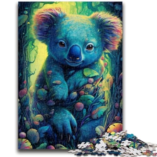 Art Koalas Puzzles für Teenager, 1000 Teile Puzzle, Denkspiel, Wanddekoration, einzigartige Geburtstags (38x26cm) von AADSAZA