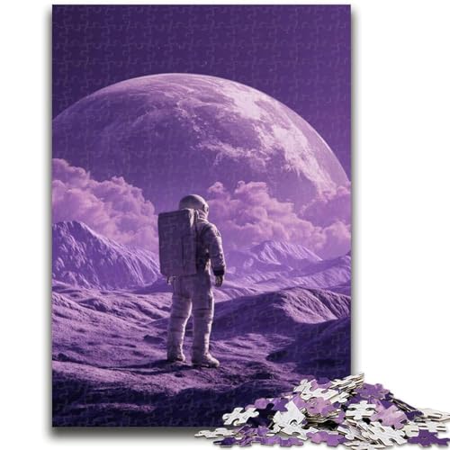 Astronauten-Puzzle für Teenager, 1000 Teile, Lernspiel, Herausforderungsspielzeug, ganze Familie (38x26cm) von AADSAZA