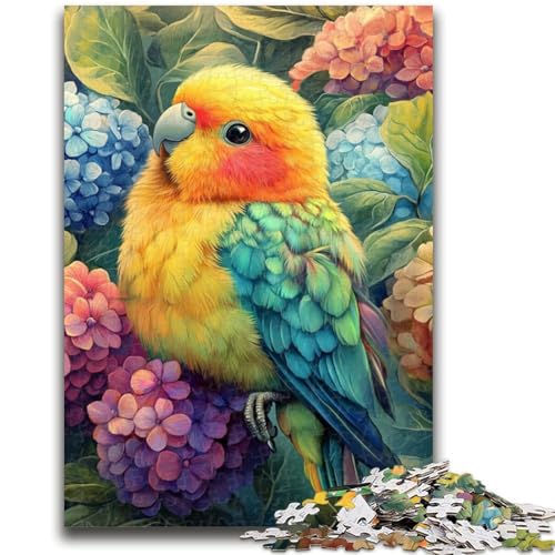 Baby-Papagei-Puzzle für Teenager, 1000 Teile, für Lernspiele, Herausforderungsspielzeug, einzigartige Heimdekoration und Geschenke (38x26cm) von AADSAZA