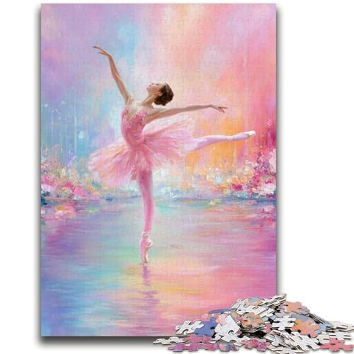 Balletttänzerin, 1000 Teile Puzzle für Jugendliche und Erwachsene, Spielzeug, Lernspiele, Stressabbau, tolle Geschenke und Spielzeuge (38x26cm) von AADSAZA