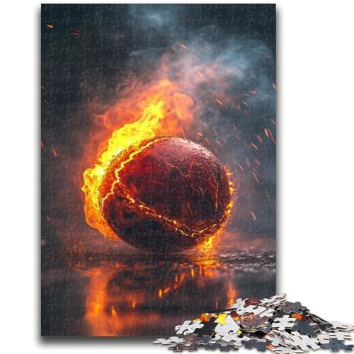 Baseball-Sport-Puzzle für Erwachsene, 1000-teiliges Puzzle, Denkspiel, Wanddekoration, einzigartige Geburtstags (38x26cm) von AADSAZA