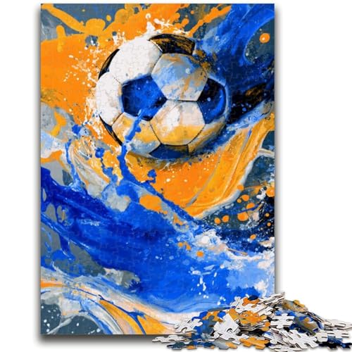 Basketballspieler-Puzzle für Erwachsene, 1000 Teile, anspruchsvolles Spiel und Familienspiel, ganze Familie (50x75cm) von AADSAZA