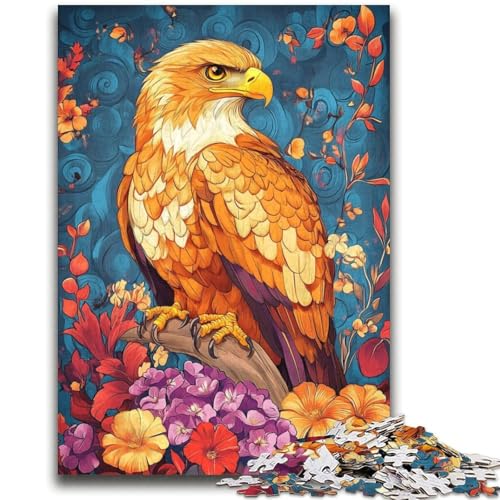 Blumenadler-Puzzle mit 2000 Teilen für Erwachsene und Jugendliche, anspruchsvolles Spiel und Familienspiel, ganze Familie (70x100cm) von AADSAZA