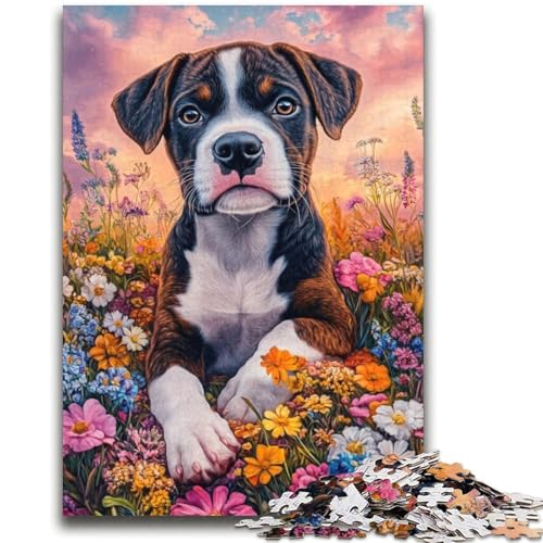 Boxer-Hunde-Puzzle, 2000 Teile, für Teenager, Geschenke, anspruchsvolles Spiel und Familienspiel, Wanddekoration, einzigartige Geburtstags (70x100cm) von AADSAZA