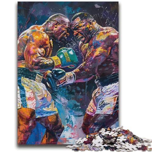 Boxer-Puzzles mit 2000 Teilen für Erwachsene, anspruchsvoll zu vervollständigen, Aber unterhaltsam und humorvoll, einzigartige Heimdekoration und Geschenke (70x100cm) von AADSAZA