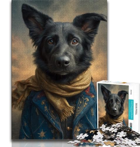 Der kleine Prinz, Hunde-Puzzle für Erwachsene und Jugendliche, 1000 Teile, anspruchsvoll zu vervollständigen, Aber lustig und humorvoll, mit passendem Poster und Quizblatt (38x26cm) von AADSAZA