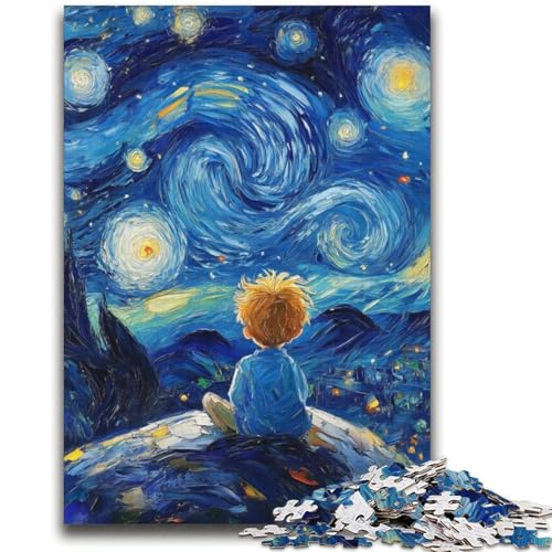 Der kleine Prinz des Nachthimmels, 2000-teiliges Puzzle für Teenager, hilft dem Gehirn, süchtig machendes Spielzeug zu trainieren, um Geduld zu fördern, einzigartiges Herausforderungsspiel (70x100cm) Der kleine Prinz des Nachthimmels, 2000-teiliges Puzzle für Teenager, hilft dem Gehirn, süchtig machendes Spielzeug zu trainieren, um Geduld zu fördern, einzigartiges Herausforderungsspiel (70x100cm) von AADSAZA