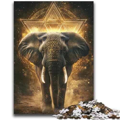 Elefanten-Puzzle, 2000 Teile, für Teenager, Geschenke, Spielzeug, Lernspiele, Stressabbau, tolle Geschenke und Spielzeuge (70x100cm) von AADSAZA