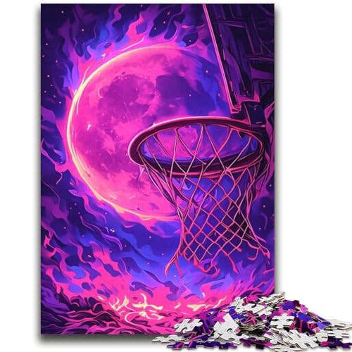 Fantasy-Basketball-Puzzle, 2000 Teile, für Teenager, Geschenke, Spielzeug, Lernspiele, Stressabbau, tolle Geschenke und Spielzeuge (70x100cm) von AADSAZA