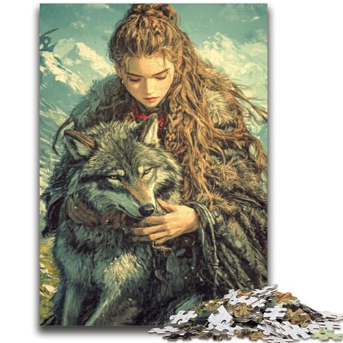Fantasy Phoenix 1000-teiliges Puzzle für Erwachsene und Jugendliche, Denkspiel, Wanddekoration, einzigartige Geburtstags (38x26cm) von AADSAZA