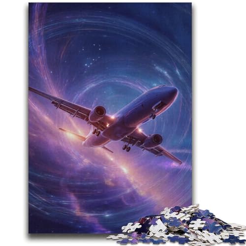 Farbflugzeug-Puzzle 2000 Teile für Erwachsene und Jugendliche, Spielzeug, Lernspiele, Stressabbau, tolle Geschenke und Spielzeuge (70x100cm) von AADSAZA