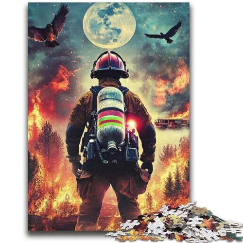 Feuerwehrmann-Puzzle, 2000 Teile, für Teenager, anspruchsvolle Spiele, ganze Familie (70x100cm) von AADSAZA