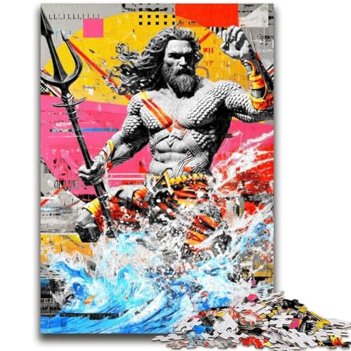 Film-Graffiti-Puzzle für Erwachsene, 1000-teiliges Puzzle, Denkspiel, Wanddekoration, einzigartige Geburtstags (38x26cm) von AADSAZA
