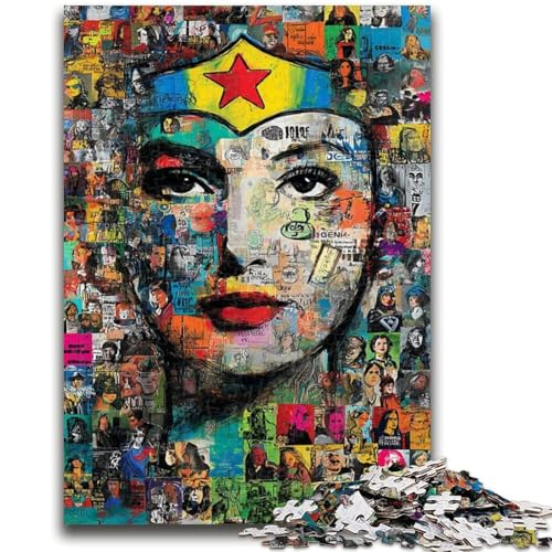 Filmposter-Puzzle mit 1000 Teilen für Teenager, anspruchsvolles Spiel und Familienspiel, Wanddekoration, einzigartige Geburtstags (38x26cm) von AADSAZA