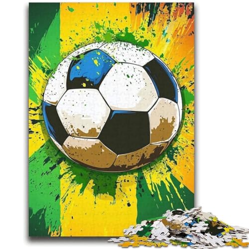 Fußball-Puzzle 2000 Teile für Teenager-Geschenke, Spielzeug, Lernspiele, Stressabbau, tolle Geschenke und Spielzeuge (70x100cm) von AADSAZA